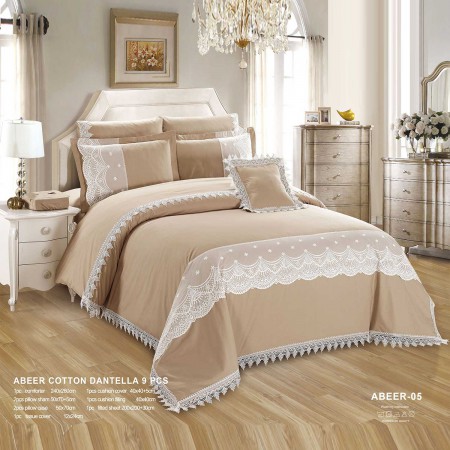 Milanobedlinen Comforter Abeer 9pcs Set