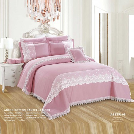 Milanobedlinen Comforter Abeer 9pcs Set