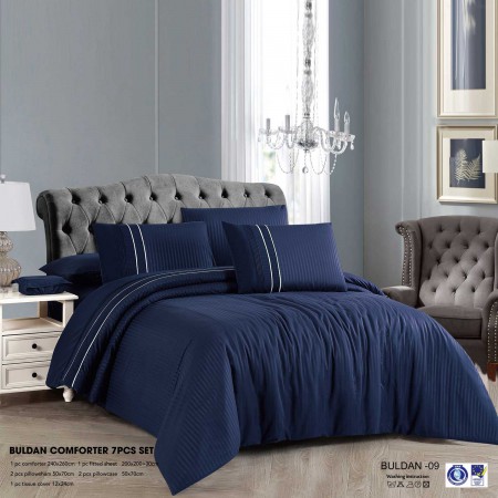 Milanobedlinen Comforter Buldan 7pcs Set