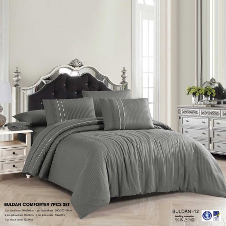 Milanobedlinen Comforter Buldan 7pcs Set