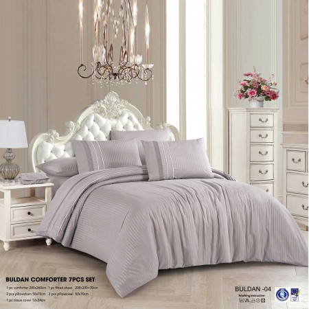 Milanobedlinen Comforter Buldan 7pcs Set