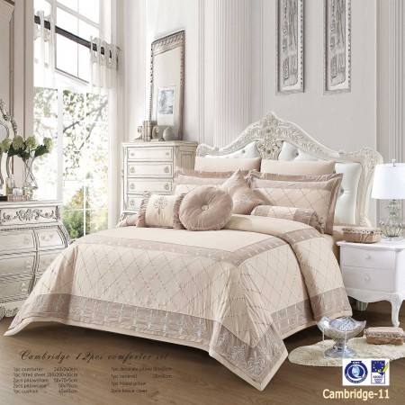 Milanobedlinen Comforter Cambridge 12pcs Set