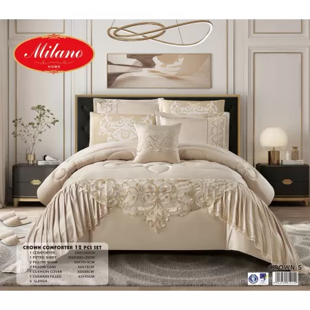  Comforter Crown 12 Pcs Set 