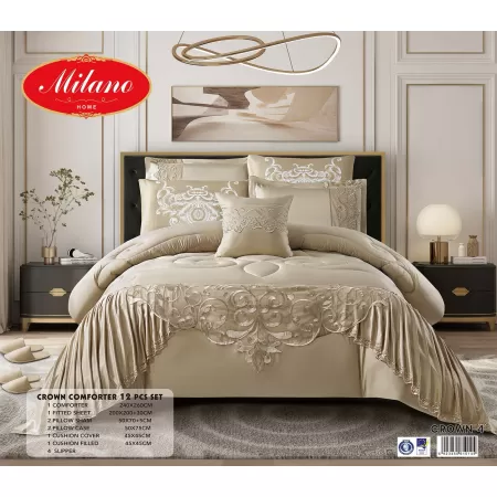  Comforter Crown 12 Pcs Set 