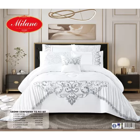  Comforter Crown 12 Pcs Set 