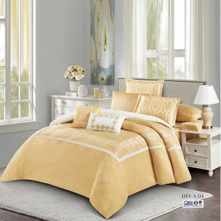 Milanobedlinen Comforter Diva Velvet 11Pcs Set 