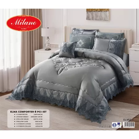 Comforter Elma 8 Pcs Set
