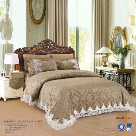 Milanobedlinen Comforter Istanbul Velvet 8Pcs Set