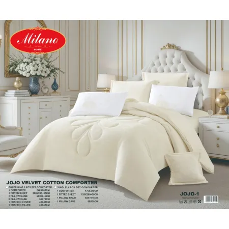  COMFORTER JOJO VELVET COTTON  8 PCS SET