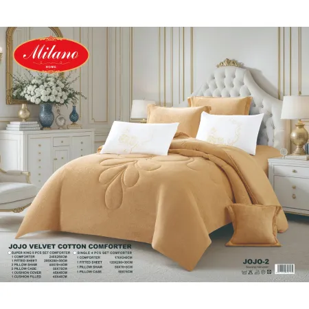  COMFORTER JOJO VELVET COTTON  8 PCS SET