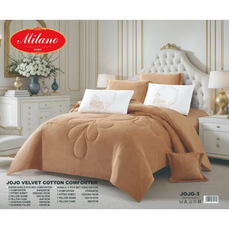  COMFORTER JOJO VELVET COTTON  8 PCS SET