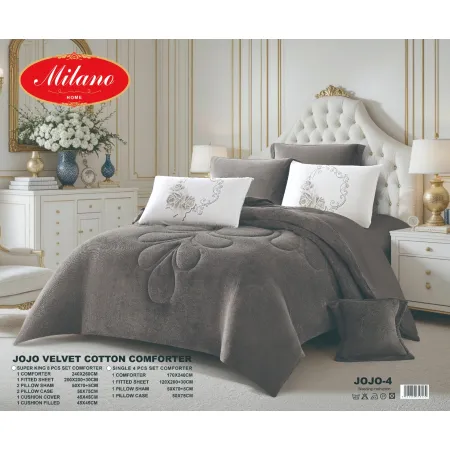  COMFORTER JOJO VELVET COTTON  8 PCS SET
