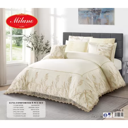 Comforter Luna 8 Pcs Set 