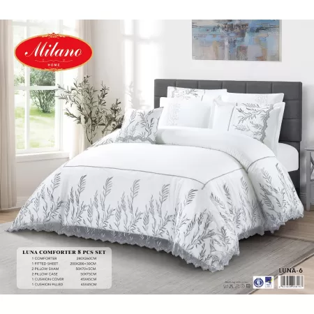 Comforter Luna 8 Pcs Set 