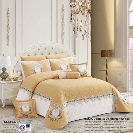 Milanobedlinen Comforter Malia Dantella 12pcs 