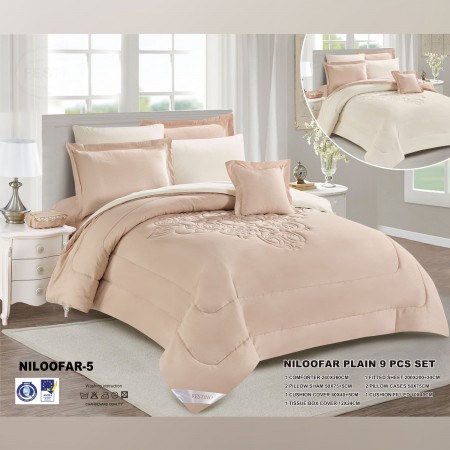 Milanobedlinen Comforter Niloofar 9pcs Set