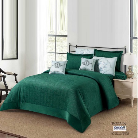 Milanobedlinen Comforter Roza Velvet 11pc Set