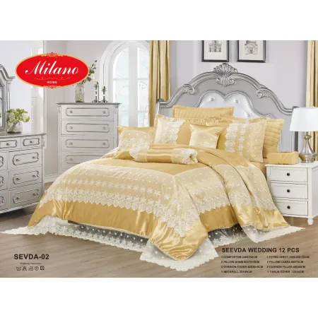 Comforter Sevda Wedding 12 Pcs Set Comforter Sevda Wedding 12 Pcs Set