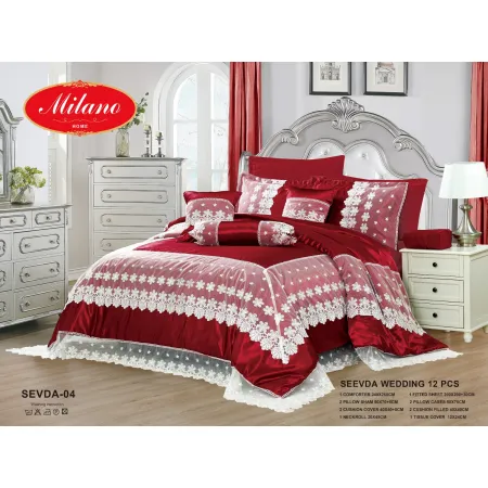 Comforter Sevda Wedding 12 Pcs Set Comforter Sevda Wedding 12 Pcs Set