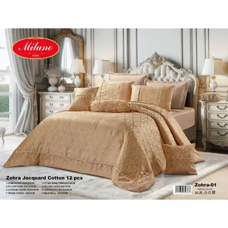 Zohra Jacquard Cotton 12 Pcs Set 